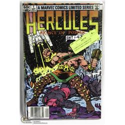 COMPLETE SET HERCULES COLLECTORS COMICS 1-4.
