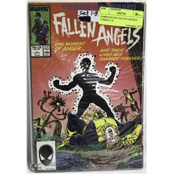 COMPLETE SET FALLEN ANGELS COMICS 1-8.