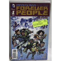 SET OF FOREVER PEOPLE COLLECTORS COMICS 1-7.
