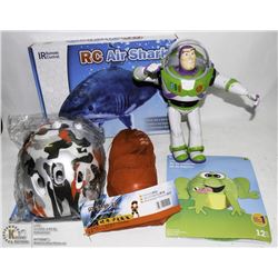 LOT WITH NEW KIDS BIKE HELMET, NEW PROTECTION PAD