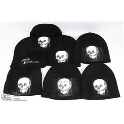 LOT OF 7 NEW DEADWEAR TOQUES.