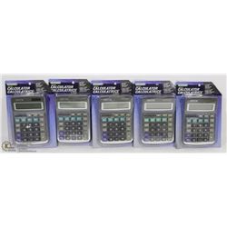 FLAT OF SOLAR POWERED CALCULATORS