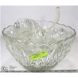 PUNCH BOWL SET.