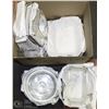 Image 1 : BOX FULL OF ASSORTED GLASS COOK/BAKEWARE.