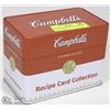 Image 2 : VINTAGE CAMPBELLS RECIPE TIN WITH CARDS