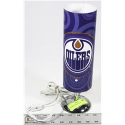 OILERS CYLINDER LAMP