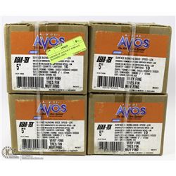 4 BOXES OF 10 AVOS 5" SURFACE BLENDING DISCS.