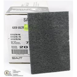 CASE OF 20 SAIT ULTRA FINE SANDING PADS.