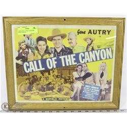 1940'S GENE AUTREY WESTERN MOVIE POSTER