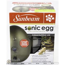 SUNBEAM INDOOR/OUTDOOR SONIC EGG.