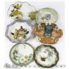 Image 1 : ESTATE LOT OF COLLECTOR PLATES & SERVING DISHES