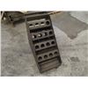Image 1 : CAT50 20 Spot Rolling Cart, Overall: 39" x 18" x 34"