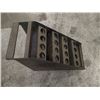 Image 3 : CAT50 20 Spot Rolling Cart, Overall: 39" x 18" x 34"