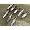 Image 2 : CAT50 Misc Sized Shrink Fit End Mill Holders, 8 Total