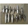 Image 1 : CAT50 Misc Sized Shrink Fit End Mill Holders, 12 Total