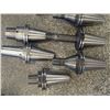Image 2 : CAT50 Misc Sized Shrink Fit End Mill Holders, 10 Total