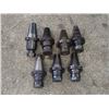 Image 2 : CAT50 TG100 Collet Chucks, 7 Total