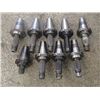 Image 2 : CAT50 Misc DA100 Collet Chucks, 9 Total