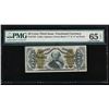 Image 1 : 50 Cent Third Issue Fractional Note No Serial Number PMG 65EPQ