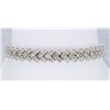 Image 2 : 14KT White Gold 4.00ctw Diamond Bracelet