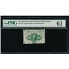 Image 1 : 10 Cents First Issue Fractional Note PMG 61