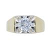 Image 1 : 14KT Yellow Gold 1.23ct Diamond Ring