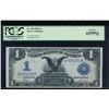 Image 1 : 1899 $1 Black Eagle Silver Certificate PCGS 65PPQ
