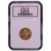Image 1 : 1852 $5 Liberty Head Half Eagle Gold Coin NGC AU50