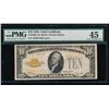 Image 1 : 1928 $10 Gold Certificate PMG 45