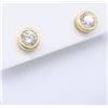 Image 2 : 14KT Yellow Gold 1.36ctw Diamond Earrings