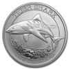 Image 1 : 2016 Australia Tiger Shark 1/2 oz Silver Coin