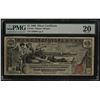 Image 1 : 1896 $1 Educational Silver Certificate PMG VF20
