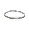 Image 1 : 14KT White Gold 4.10ctw Diamond Bracelet