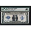 Image 1 : 1923 $1 Silver Certificate PMG 64EPQ