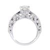 Image 2 : 14KT White Gold 2.92ctw Diamond Ring