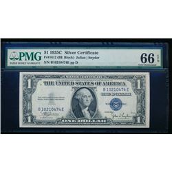 1935C $1 Silver Certificate PMG 66EPQ