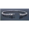 Image 2 : 18KT White Gold 4.25ctw Diamond Bracelet