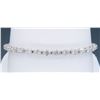 Image 6 : 18KT White Gold 4.25ctw Diamond Bracelet