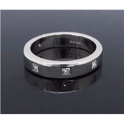 Platinum 0.30ctw Diamond Wedding Band
