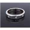 Image 1 : Platinum 0.30ctw Diamond Wedding Band