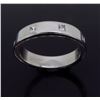 Image 2 : Platinum 0.30ctw Diamond Wedding Band