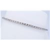 Image 4 : 14KT White Gold 1.40ctw Diamond Bracelet