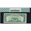 Image 2 : 1934 $5 Silver Certificate PCGS 63PPQ