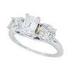 Image 2 : 14KT White Gold 1.85ctw Diamond Ring