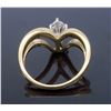 Image 4 : 14KT Yellow Gold 0.72ct Diamond Ring