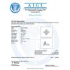 Image 3 : 14KT White Gold 1.06ctw Diamond Ring