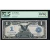 Image 1 : 1899 $1 Black Eagle Silver Certificate PCGS 55PPQ