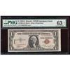 Image 1 : 1935A $1 Hawaii Silver Certificate PMG 63EPQ