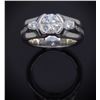 Image 1 : 14KT White Gold 1.47ctw Diamond Ring
