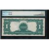 Image 2 : 1899 $1 Black Eagle Silver Certificate PMG 53
